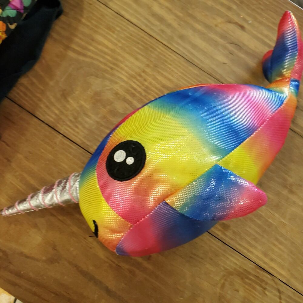 Unbranded rainbow narwhal plush